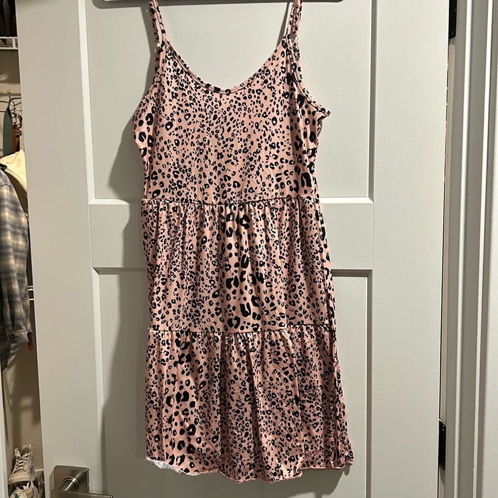 Cheetah Print Dress